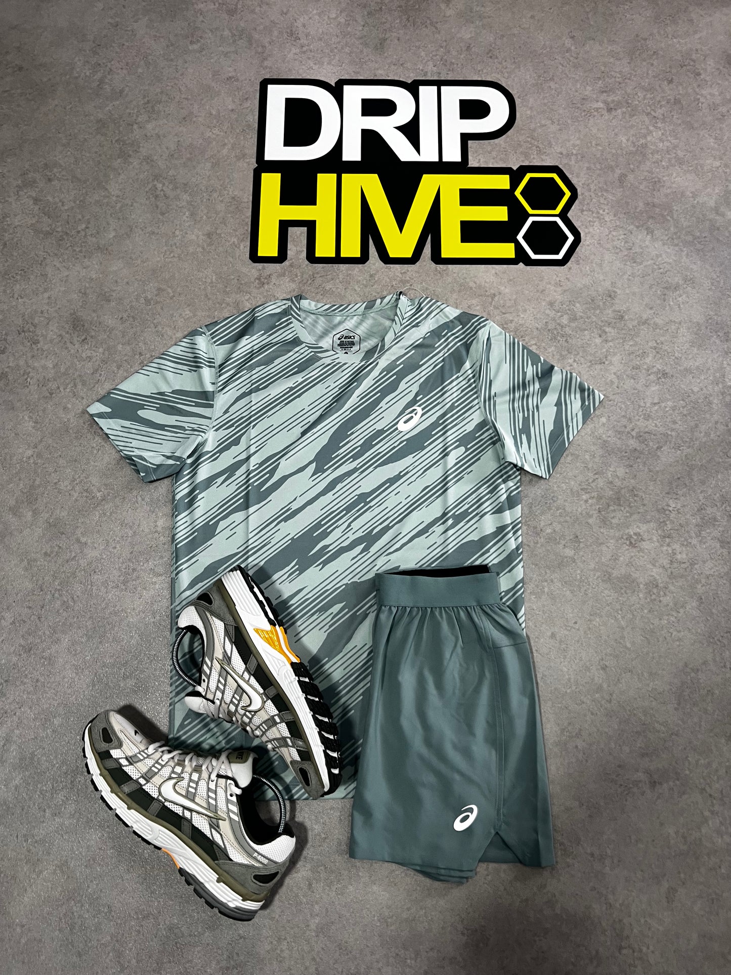 ASICS - Light Celadon/Celadon T-shirt & short set