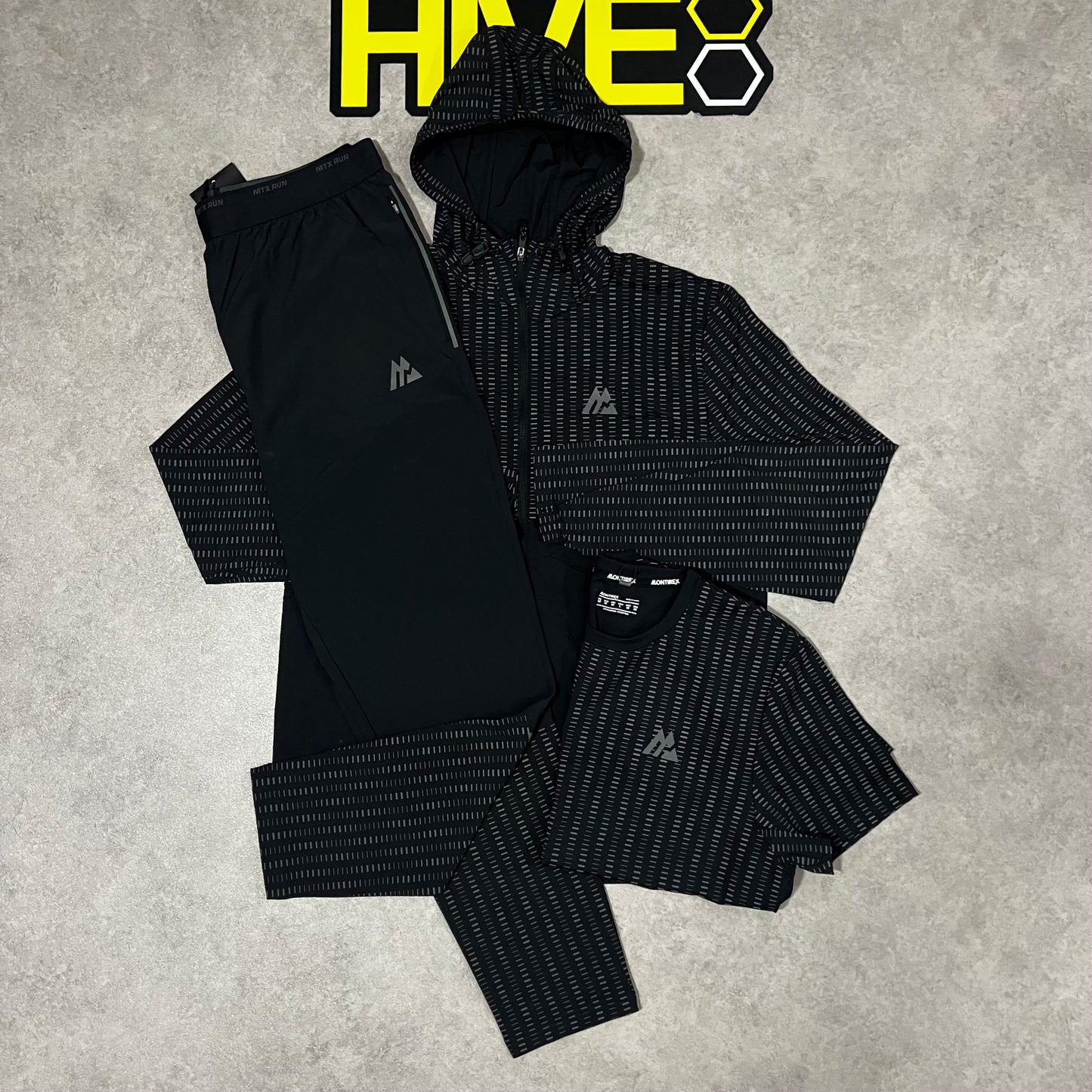 MONTIREX TEMPO RUN TRI-SET - BLACK