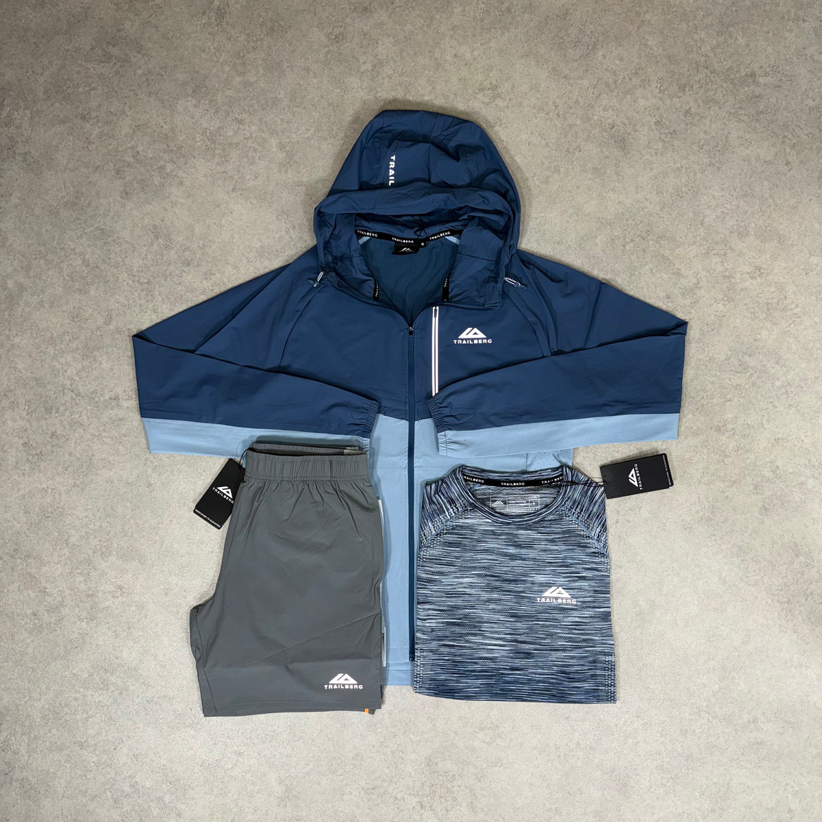 Trailberg Cloud zone Tri-Set - (Grey/Blue)