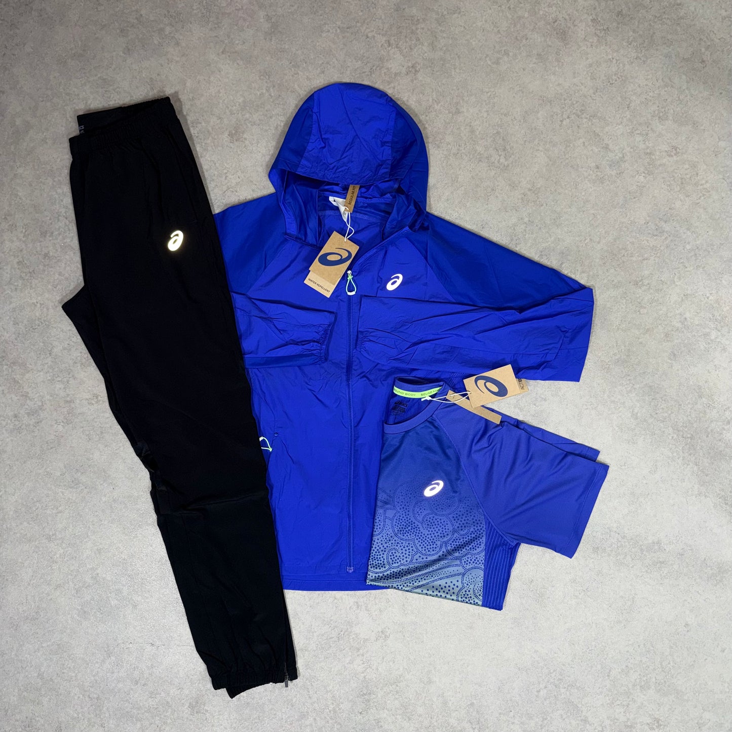 ASICS ROAD WOVEN TRACKSUIT - COBALT PURPLE