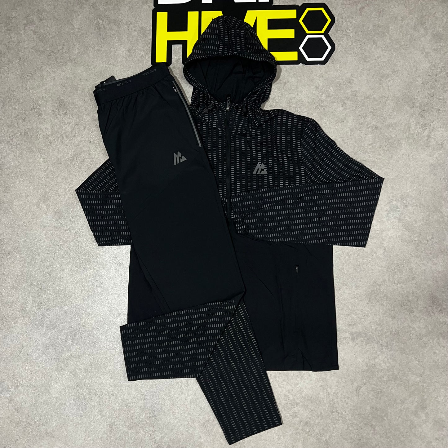 MONTIREX TEMPO RUN TRACKSUIT - BLACK