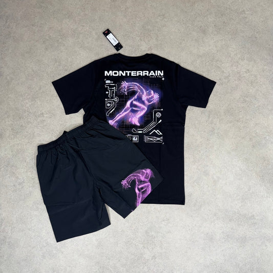 Monterrain Elevate Tri-set - Black/Purple