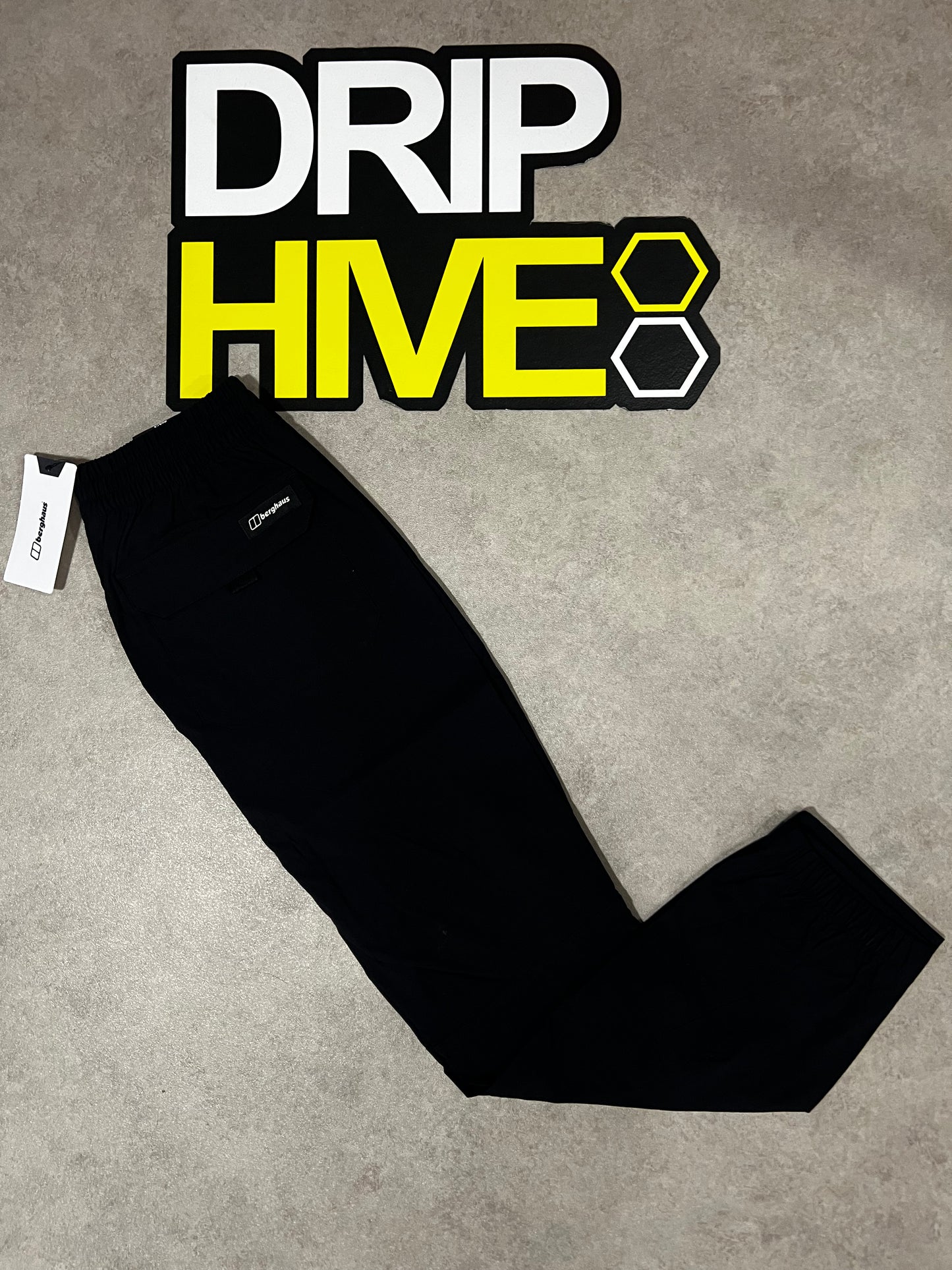 BERGHAUS EXPLORER PANTS - BLACK