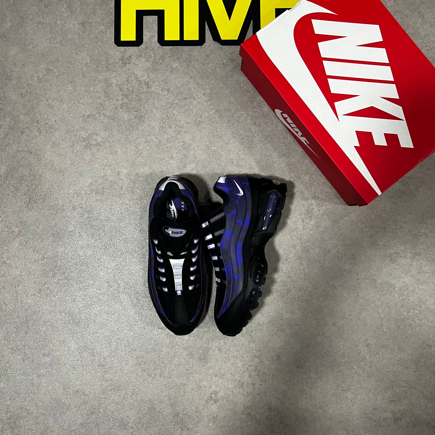 NIKE MENS AIRMAX 95 - COURT PURPLE GRAPE CAMO OG