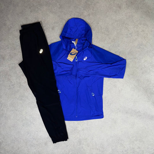 ASICS ROAD WOVEN TRACKSUIT - COBALT PURPLE