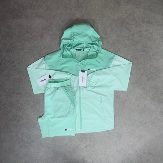 Berghaus wandermore Short set juniors - Mint Green
