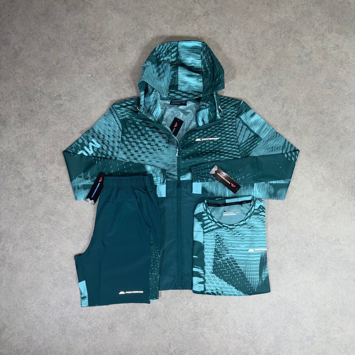 Monterrain Divide Tri-Set - Sea Teal