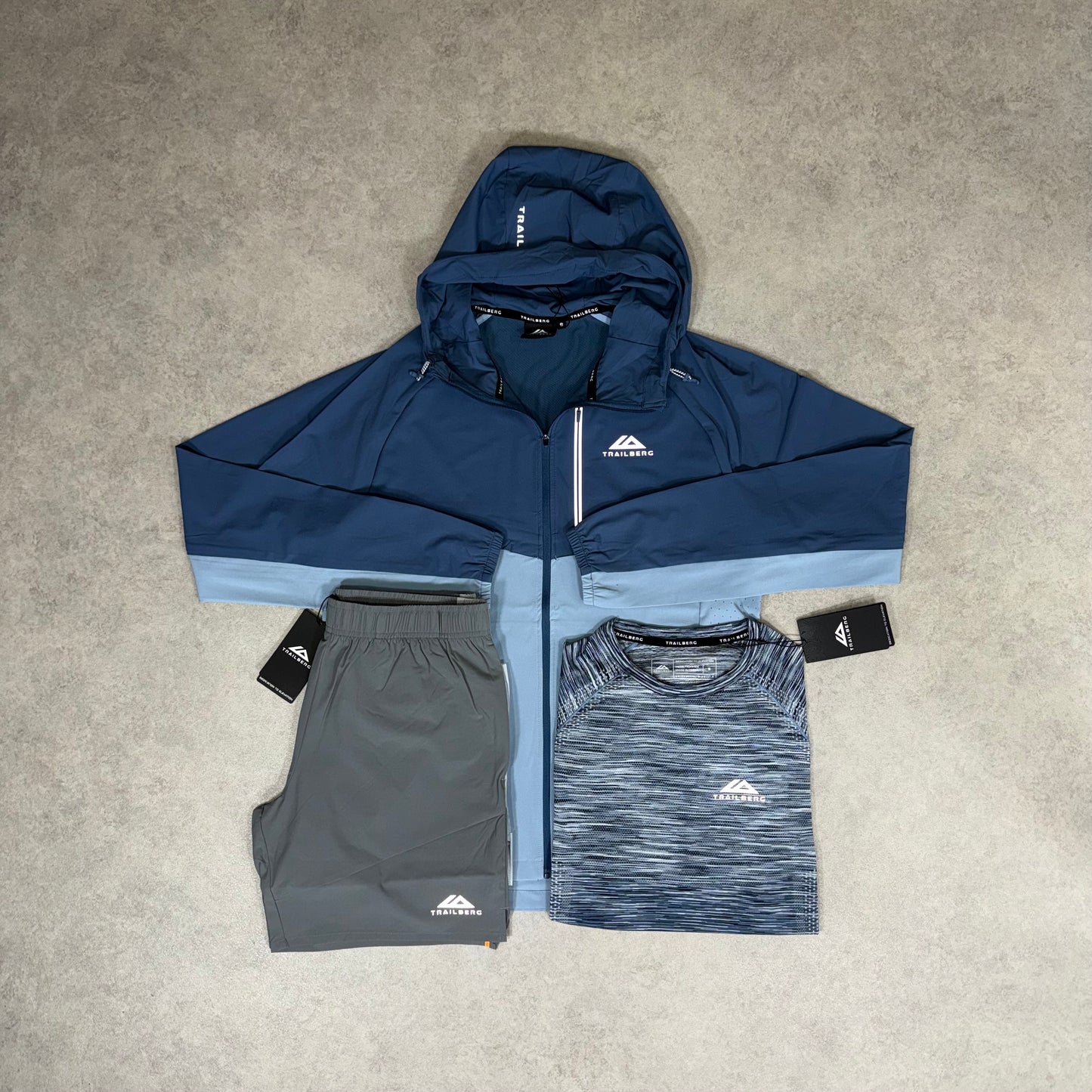 Trailberg Cloud zone Tri-Set - (Grey/Blue)