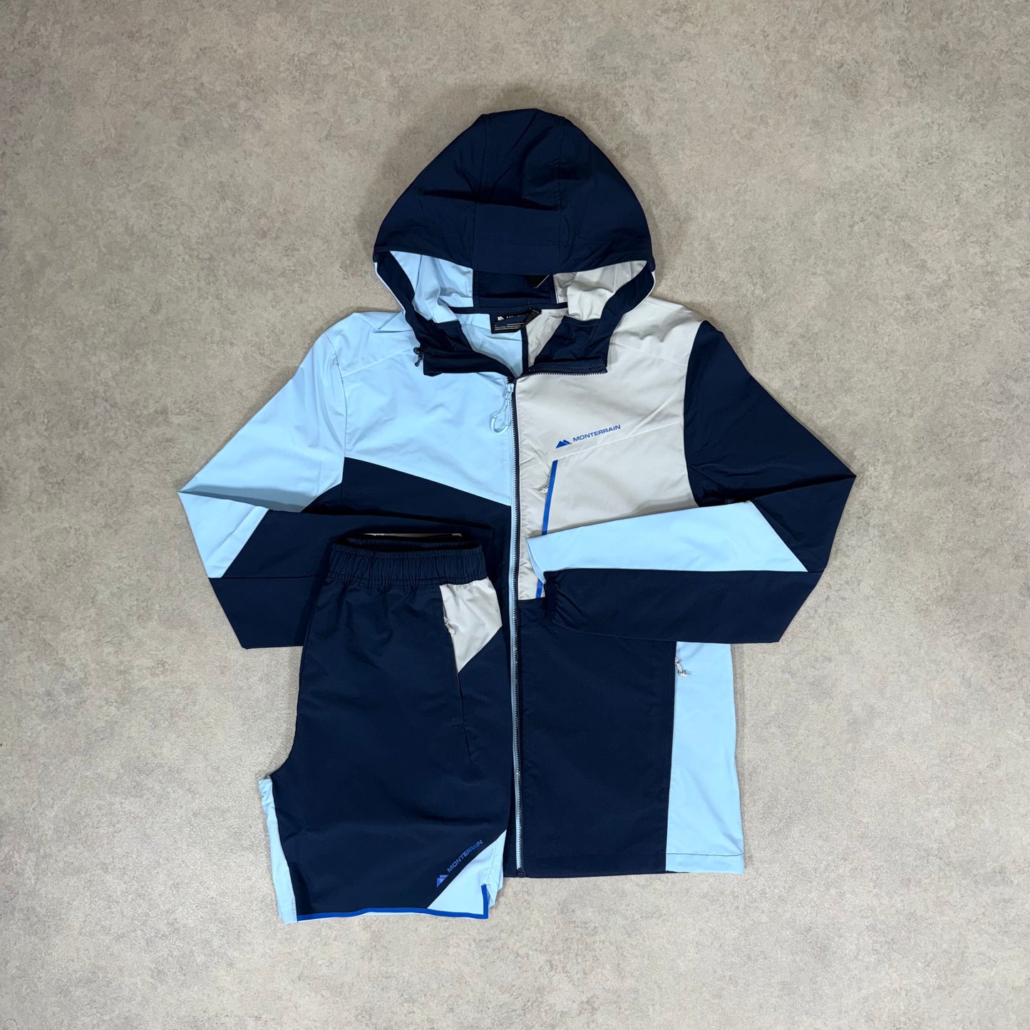 Monterrain Magnitude Short Set - Blue/Navy