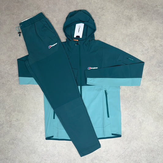 Berghaus Theran Plus Tracksuit - Green/Dark Green