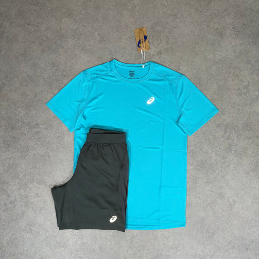 Asics core Short set - Aqua