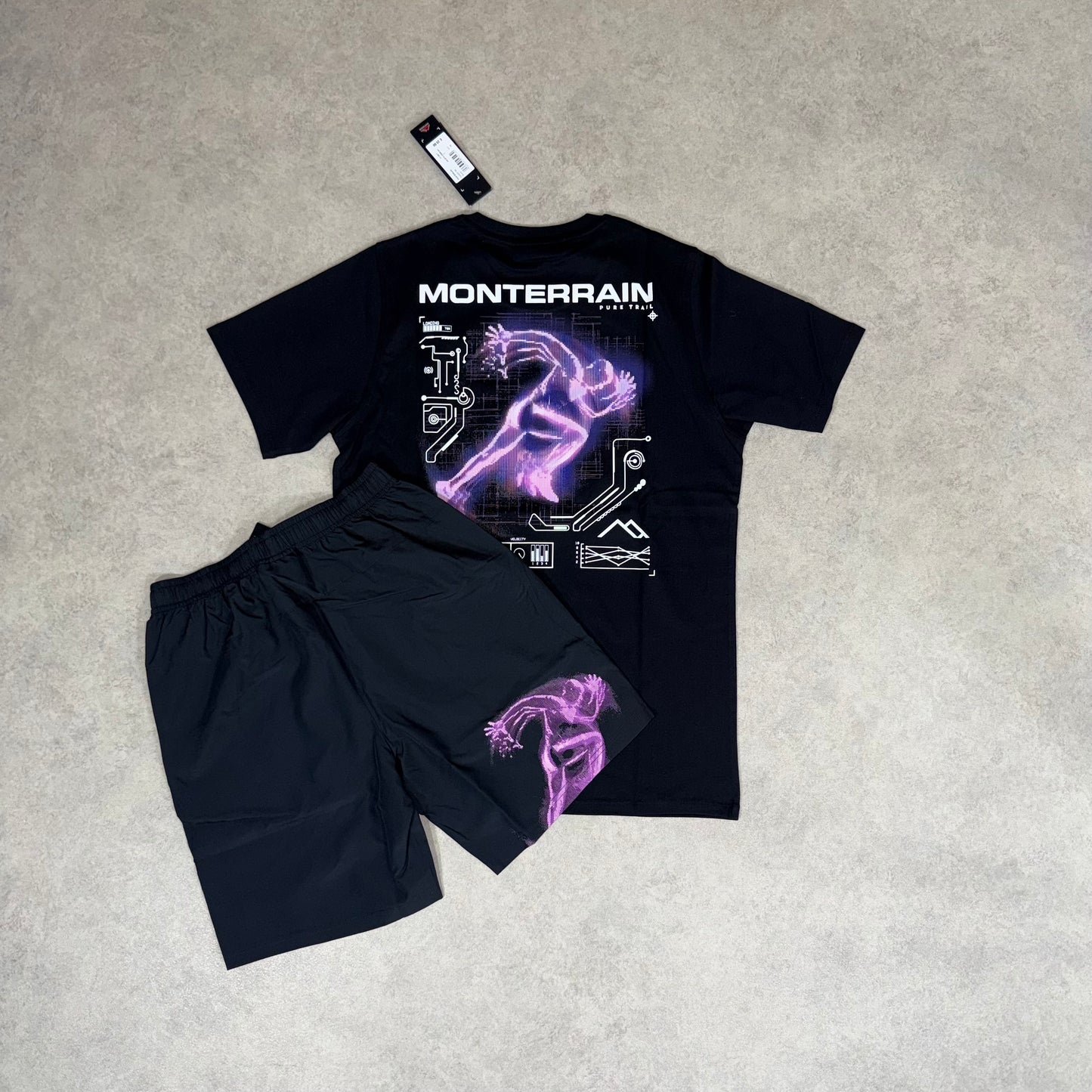 Monterrain Elevate Tri-set - Black/Purple