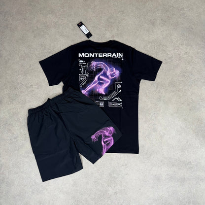 Monterrain Elevate Tri-set - Black/Purple