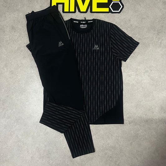 MONTIREX TEMPO RUN T-SHIRT & PANTS - BLACK