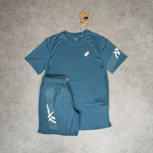 Asics icon Short set - Teal