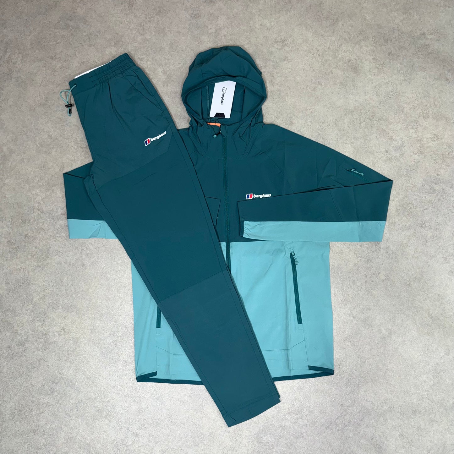 Berghaus Theran Plus Tracksuit - Green/Dark Green