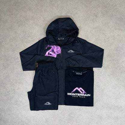 Monterrain Elevate Tri-set - Black/Purple
