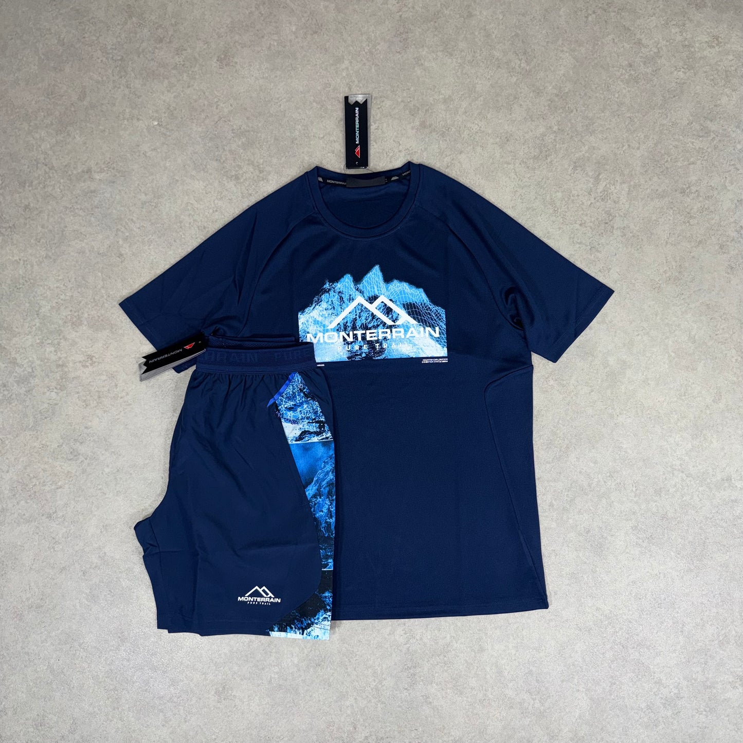Monterrain Fjord Short Set - Blue