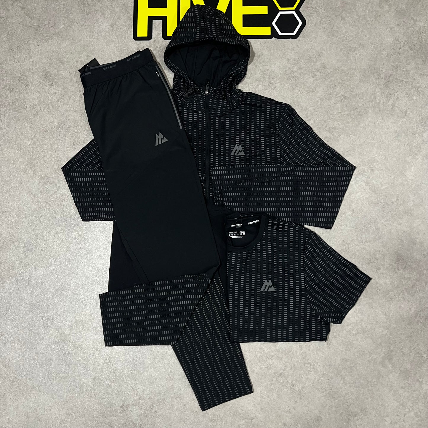 MONTIREX TEMPO RUN TRI-SET - BLACK