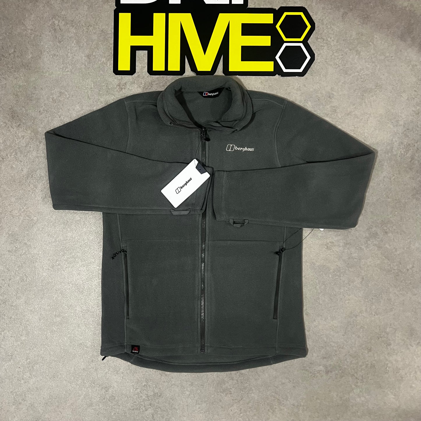 BERGHAUS INTERACTIVE PRISM FLEECE - GREY