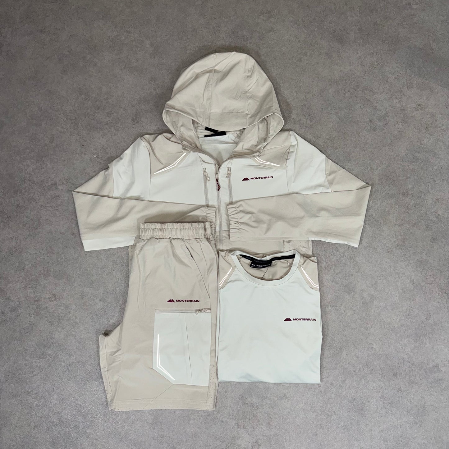 Monterrain Orbit Tri-Set - Cream beige