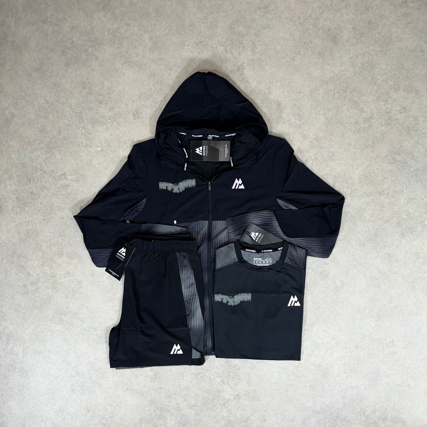 Montirex MTX Run disperse Tri-Set - Black