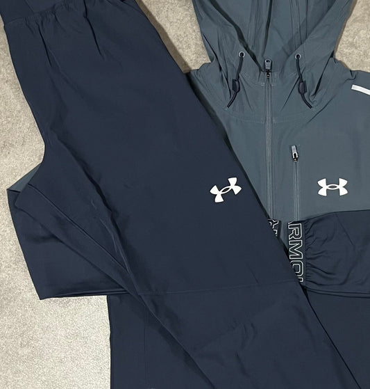 UNDER ARMOUR VANISH PANTS - GREY/NAVY