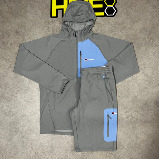 BERGHAUS PAVEY SHORT SET - GREY/BLUE