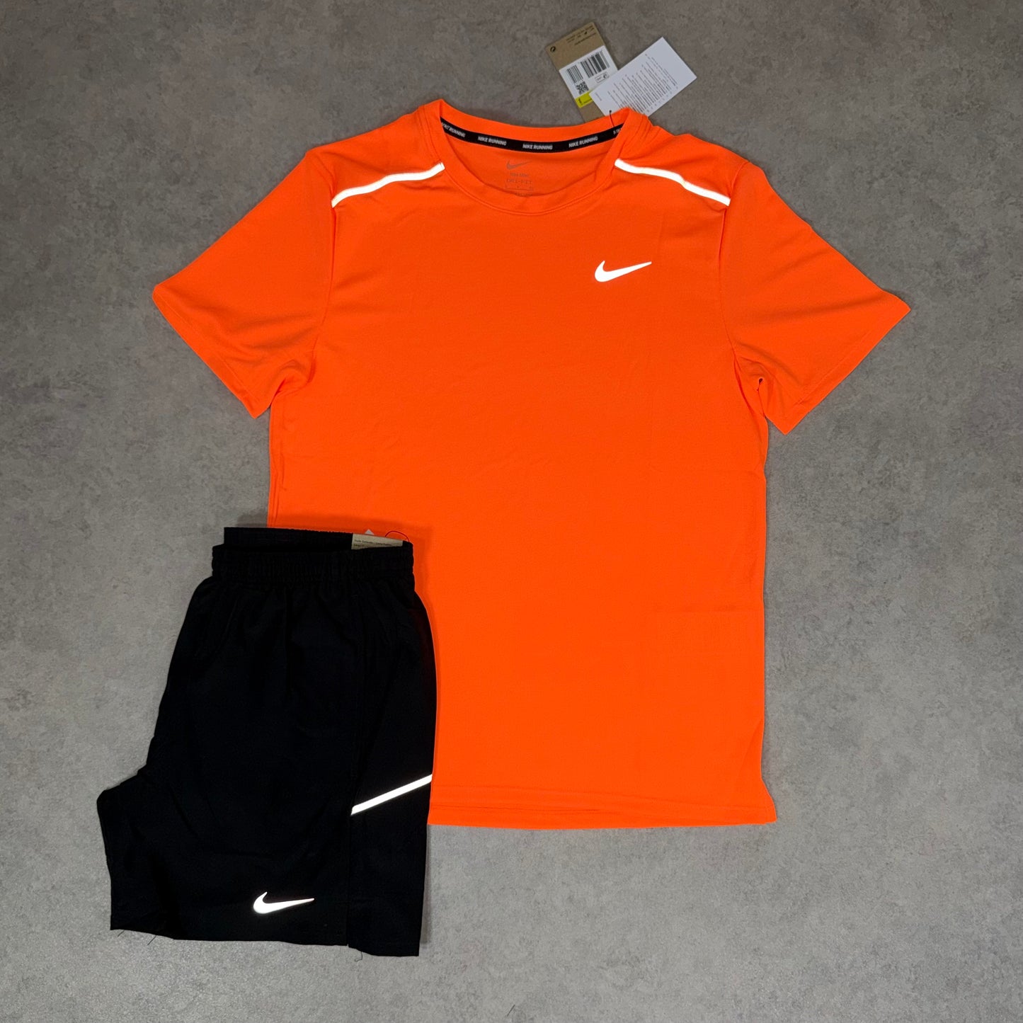 NIKE MILER 4.0 SET - ORANGE/BLACK