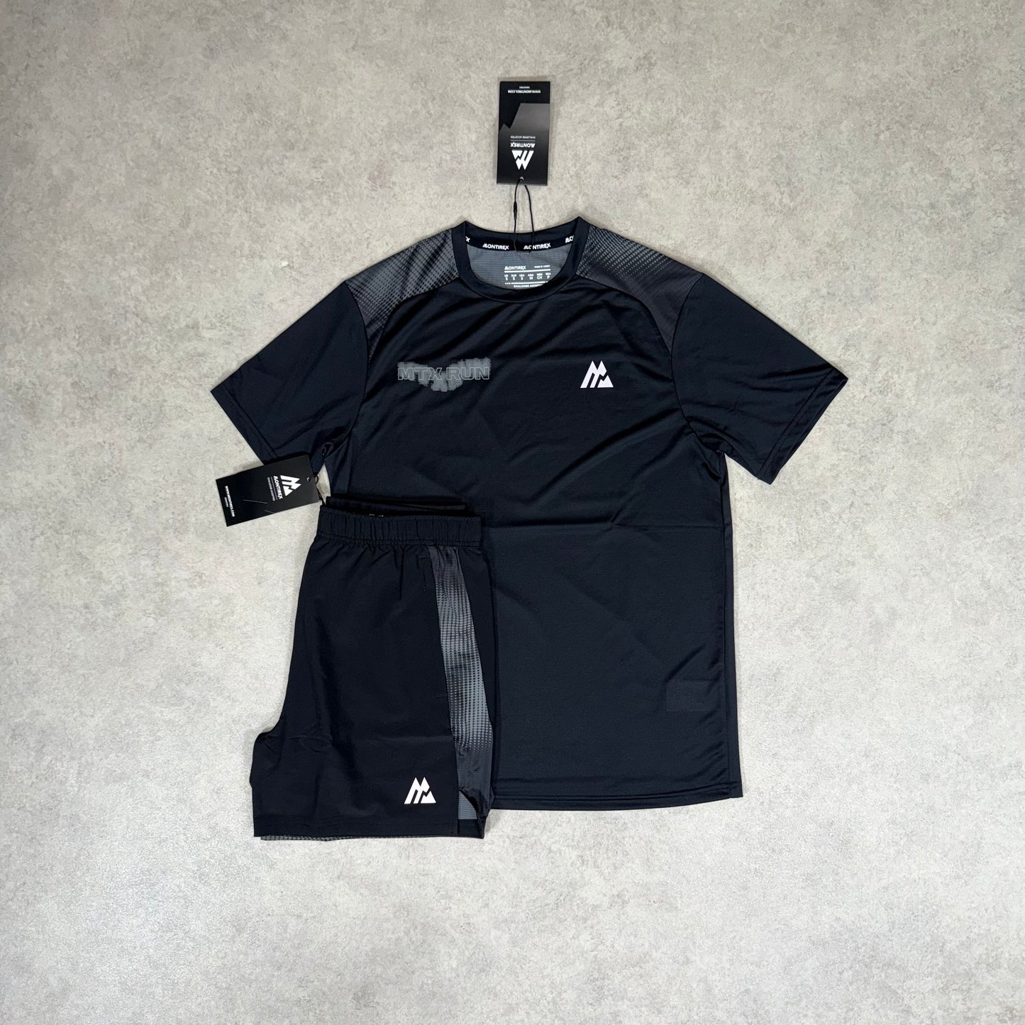 Montirex MTX Run Disperse Short set - Black