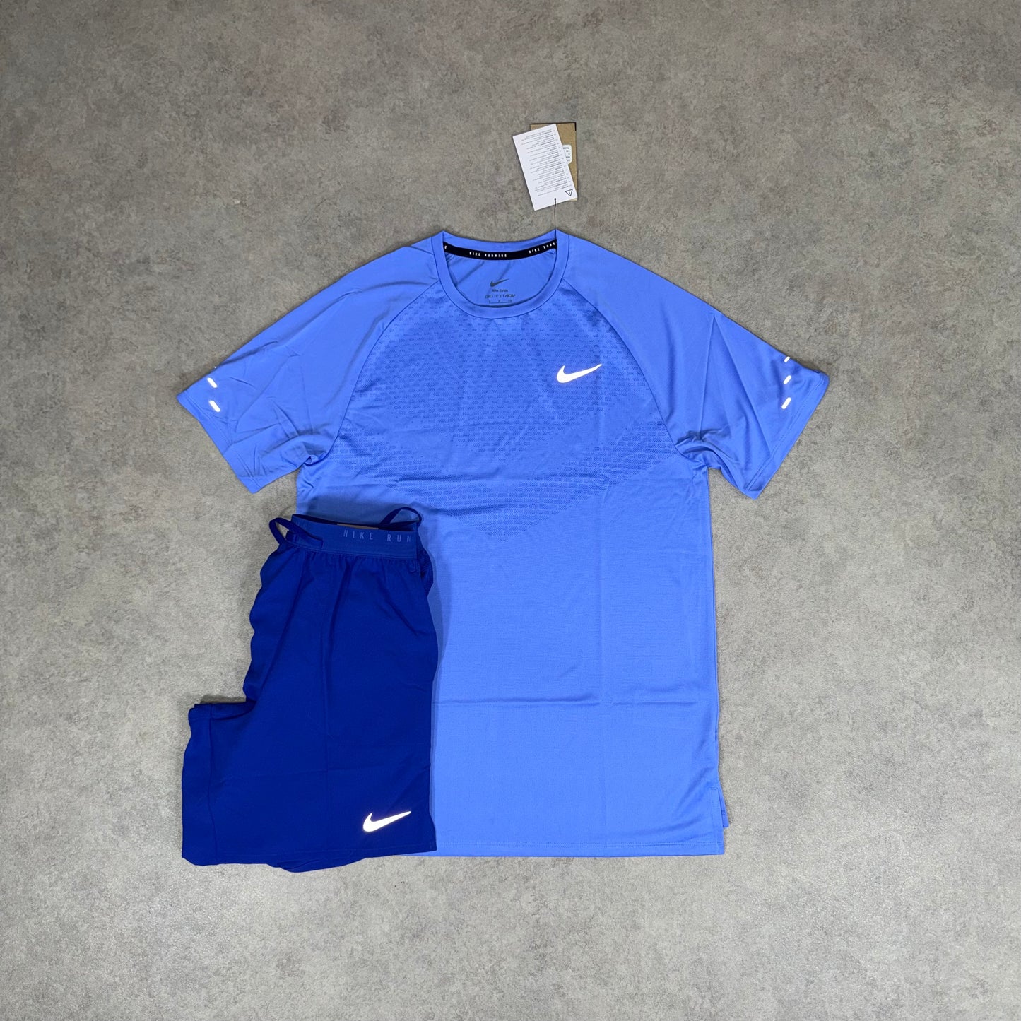 Nike Dri-Fit ADV Stride Short Set - Blue