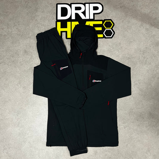 BERGHAUS INTERVALE TRACKSUIT SET - BLACK