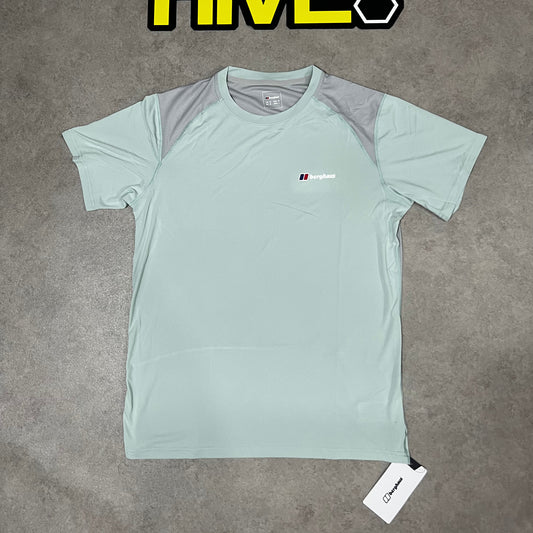 BERGHAUS WAYSIDE TECH 3.0 T-SHIRT - MINT GREEN