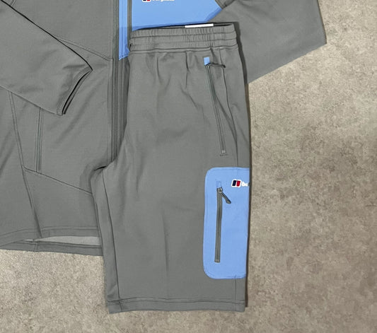 BERGHAUS PAVEY SHORTS- GREY/BLUE